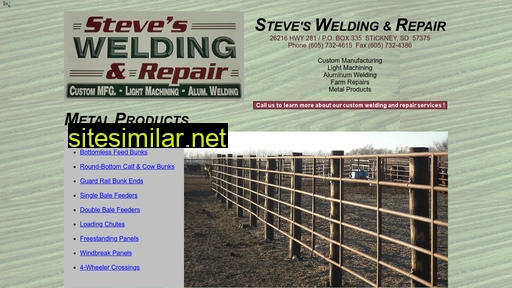 stevesweldingrepair.com alternative sites