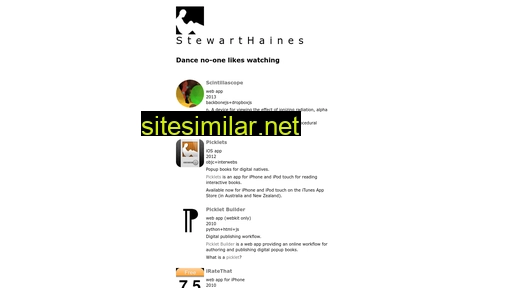 stewarthaines.com alternative sites