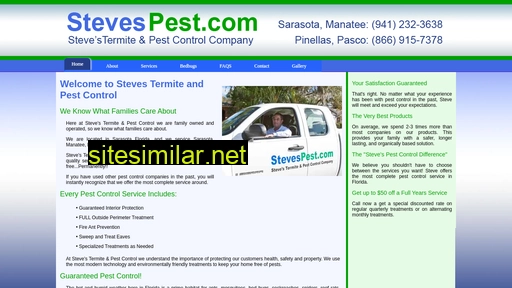 stevespest.com alternative sites