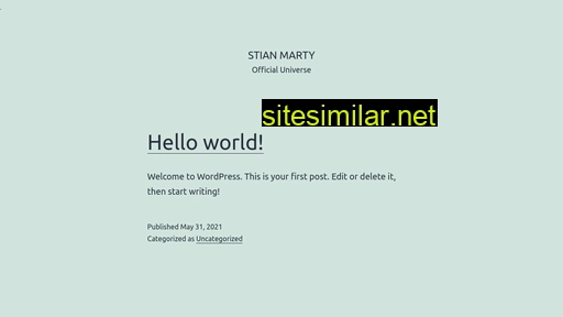 Stianmarty similar sites