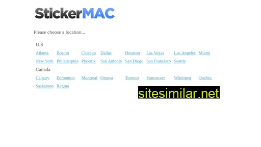 stickermac.com alternative sites