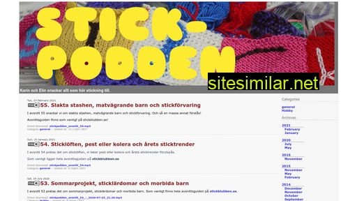 stickpodden.libsyn.com alternative sites