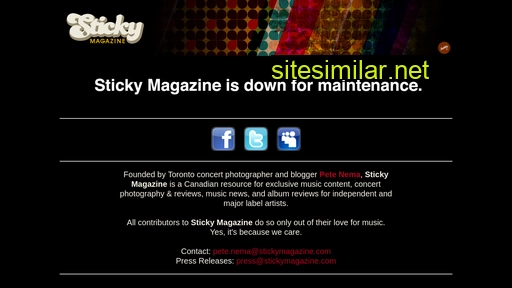 Stickymagazine similar sites