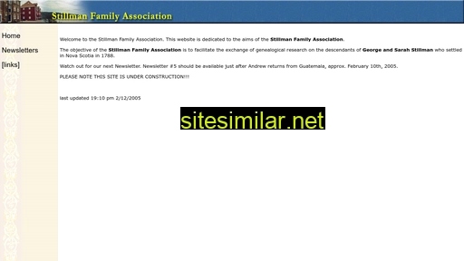Stillmanfamily similar sites