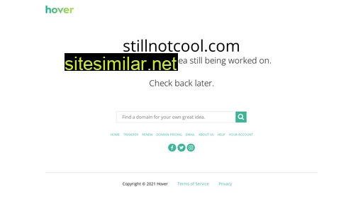 stillnotcool.com alternative sites