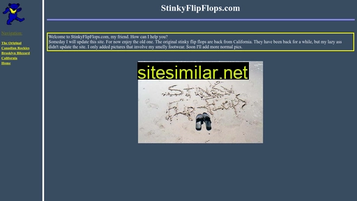 stinkyflipflops.com alternative sites