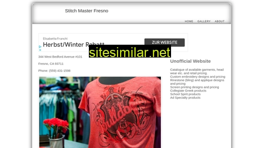 stitchmasterfresno.com alternative sites