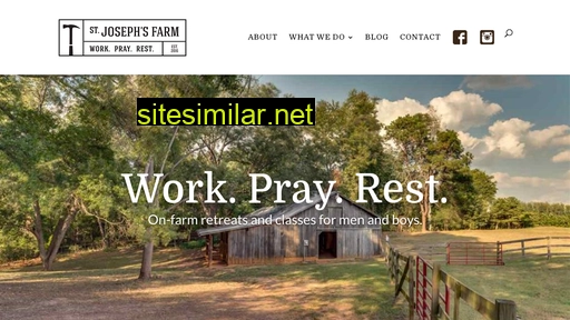 stjosephsfarm.com alternative sites