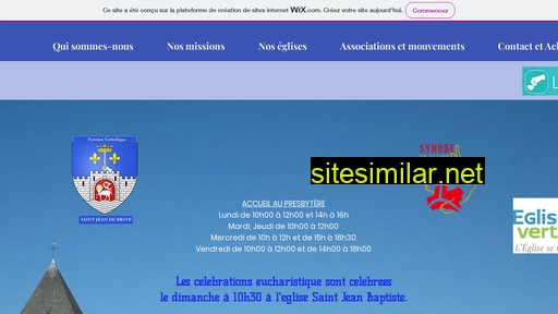 stjeandebrayecatho.wixsite.com alternative sites