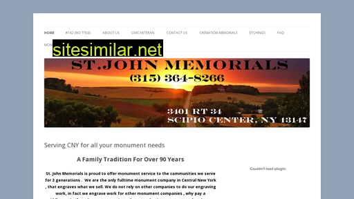 stjohnmemorial.com alternative sites
