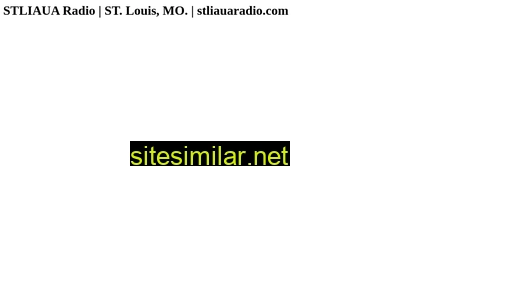 stliauaradio.com alternative sites