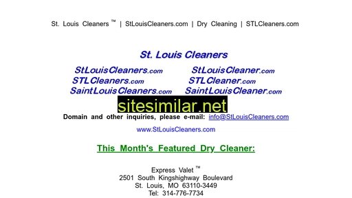 stlouiscleaners.com alternative sites