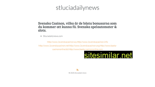stluciadailynews.com alternative sites