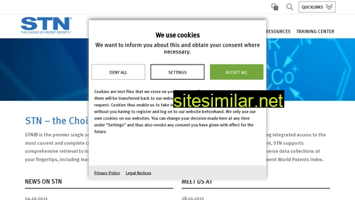 stn-international.com alternative sites
