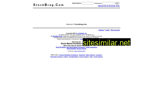 stockbrag.com alternative sites