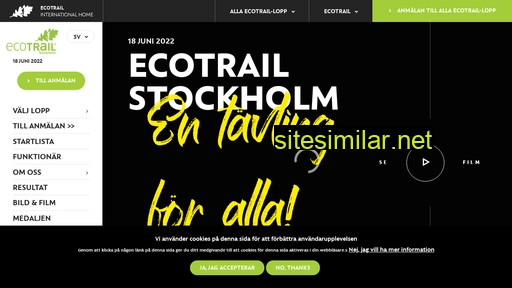 stockholm.ecotrail.com alternative sites