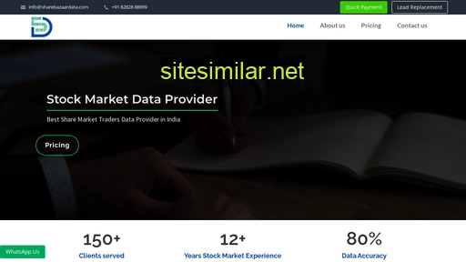 Stockmarketdataprovider similar sites