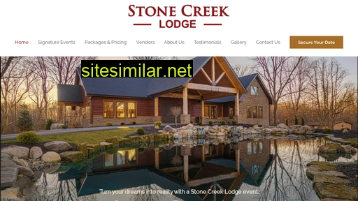 stonecreeklodgeindiana.com alternative sites