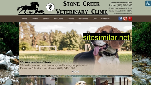 stonecreekvet.com alternative sites