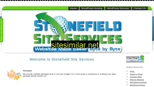 Stonefieldsiteservices similar sites