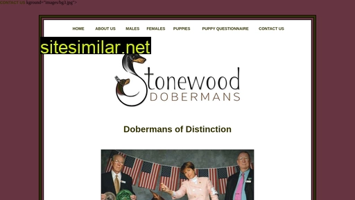 stonewooddobermans.com alternative sites