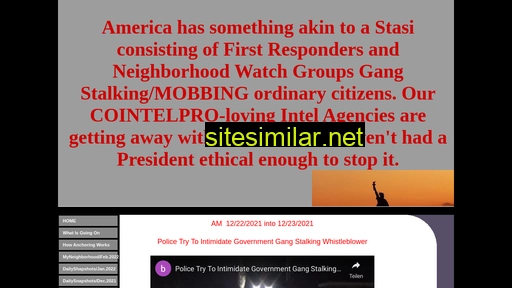 stopgangstalkingpolice.com alternative sites