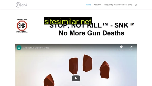 stopnotkill.com alternative sites
