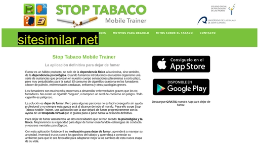 Stop-tabaco similar sites