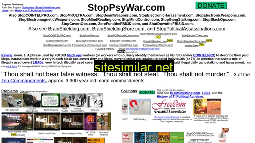 stoppsywar.com alternative sites