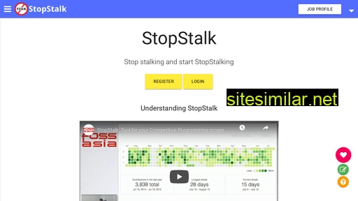 stopstalk.com alternative sites