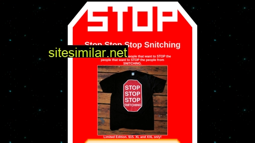 stopstopstopsnitching.com alternative sites