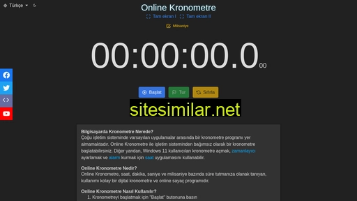 stopwatch.onlinealarmkur.com alternative sites