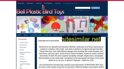 stores.bellplasticbirdtoys.com alternative sites