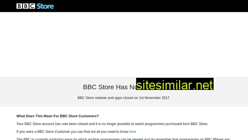 store.bbc.com alternative sites