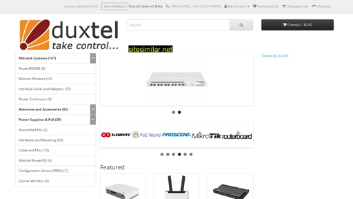 store.duxtel.com alternative sites
