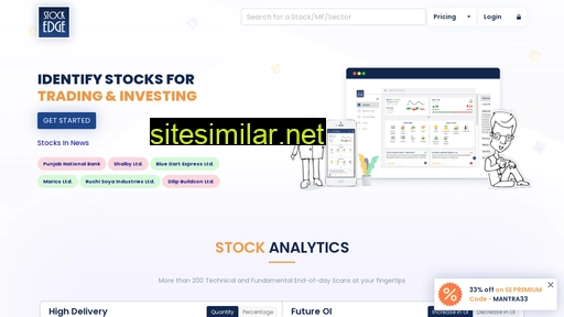 stockedge.com alternative sites