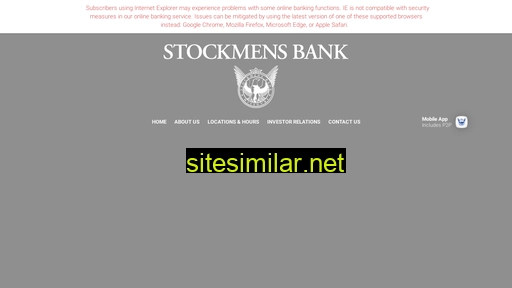 stockmensmo.com alternative sites