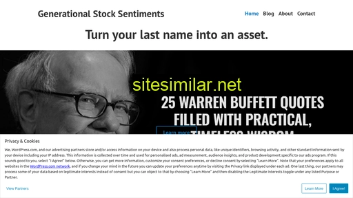 stocksentiment.wordpress.com alternative sites