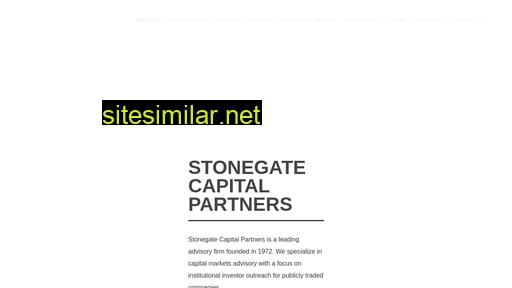 stonegateinc.com alternative sites
