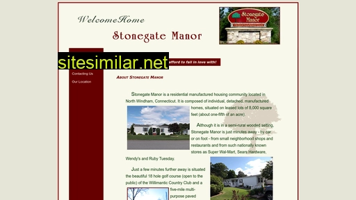stonegatemanor.com alternative sites