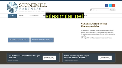 stonemillpartners.com alternative sites