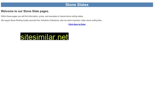 Stoneslate similar sites