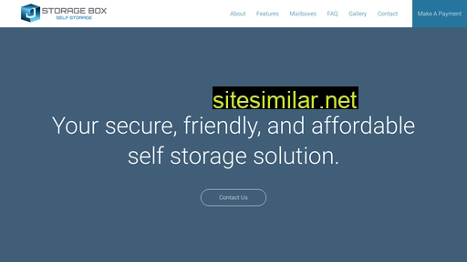 storageboxselfstorage.com alternative sites