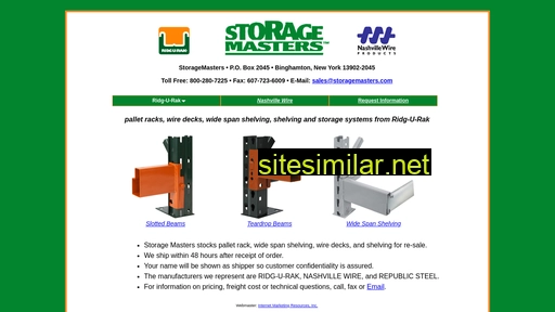 storagemasters.com alternative sites