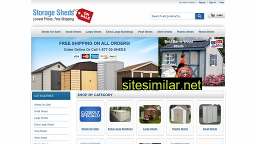 storageshedsonsale.com alternative sites
