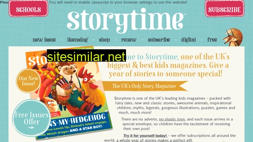 storytimemagazine.com alternative sites