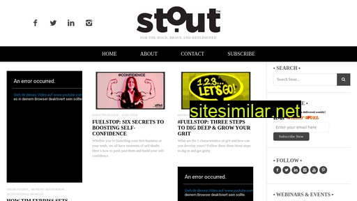 Stoutmagazine similar sites