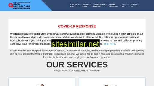 stowurgentcare.com alternative sites