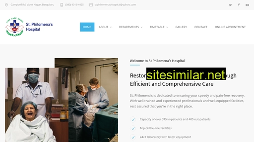 stphilomenashospital.com alternative sites