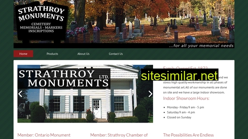 strathroymonuments.com alternative sites